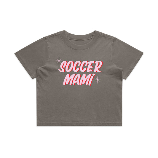 Soccer Mami Crop Tee